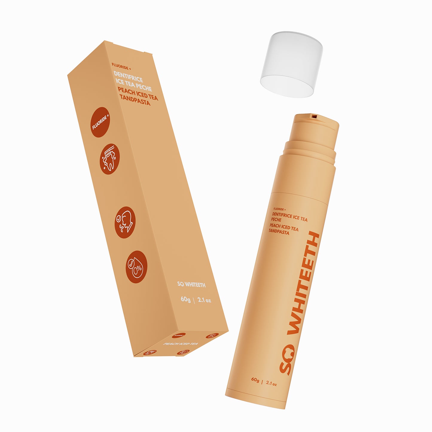 Peach toothpaste 🍑