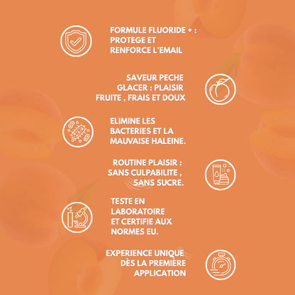 Peach toothpaste 🍑